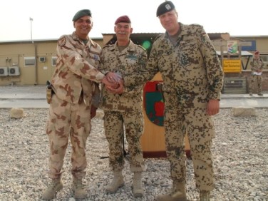 Brigadegeneral Laubenthal, Major General Jörg Vollmer in RC North ISAF