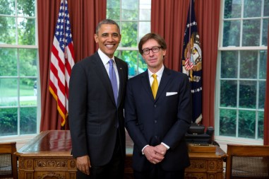 President Barack Obama Ambassador Dr.Hans Peter Wittig