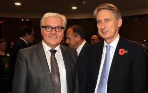 Foreign Minister Frank-Walter Steinmeier -Foreign Secretary Philipp Hammond