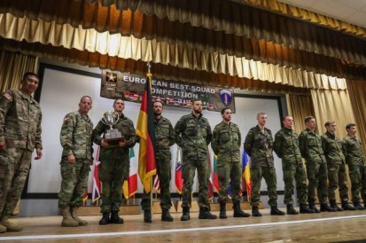 Die Bundeswehr in the European Best Squad competition 2015