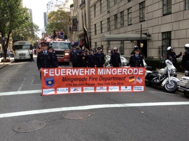 Gen. von Steuben parade in NY City 2014