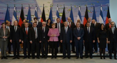 Israeli and German Government at G2G meeting Berlin Feb 2016