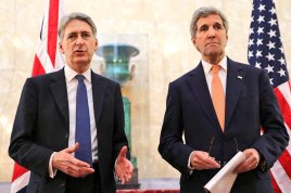 Foreign Minister Philip Hammond-US John Kerry UK Gov. Feb.04.2016
