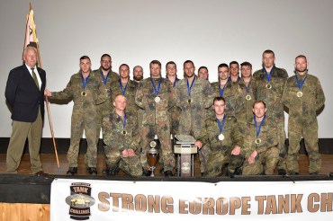 Die Bundeswehr wins the Strong Europe Tank Challenge of 2016. US Army Europe May 13 2016