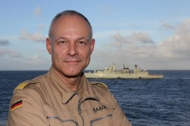 Force Commander in Operation Atalanta Rear Admiral Jan Kaack EUNAVFOR June 2016
