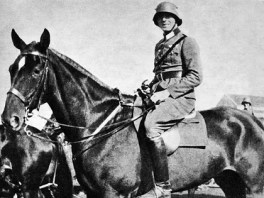 Colonel Graf von Stauffenberg at the 17th Cavalery Regiment in Bamberg 1926